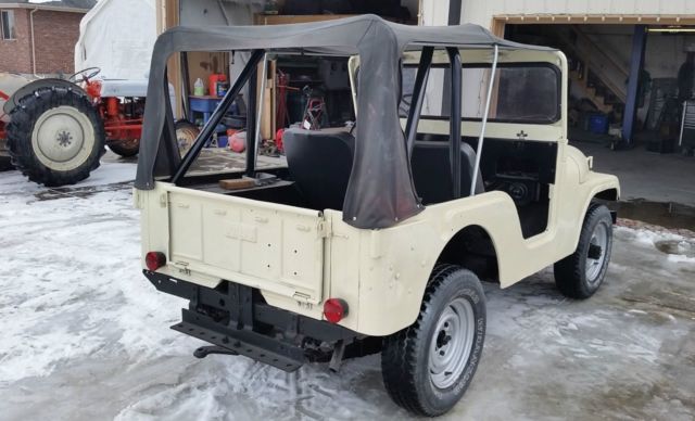 1955 Tan Willys CJ SUV