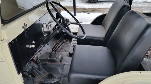 1955 Tan Willys CJ SUV