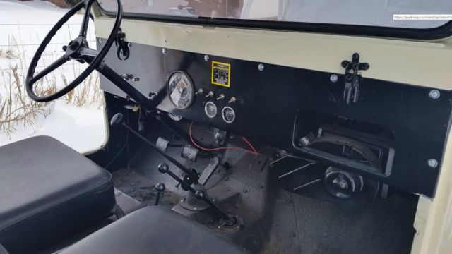 1955 Tan Willys CJ SUV