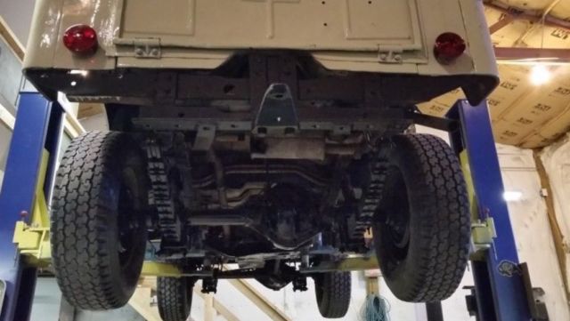 1955 Tan Willys CJ SUV