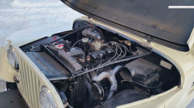 1955 Tan Willys CJ SUV