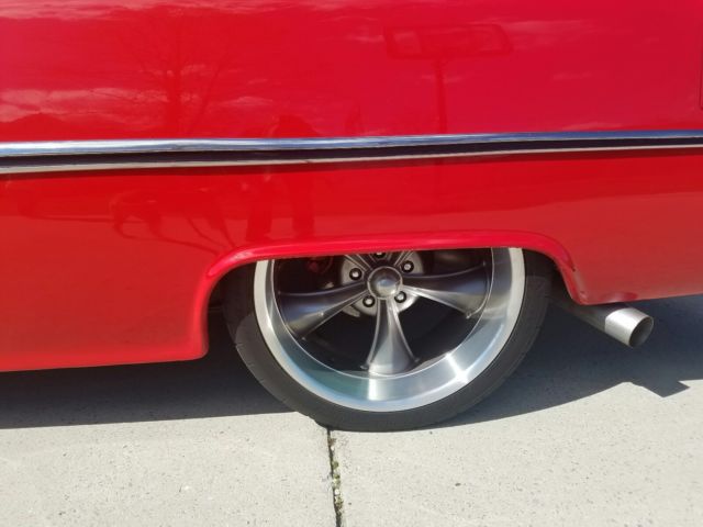 1955 Red Chevrolet Bel Air/150/210