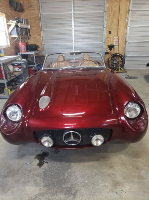 1955 Burgundy Mercedes-Benz Other Convertible