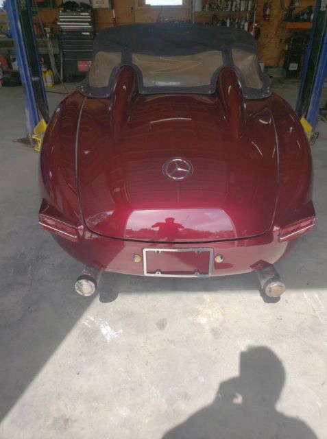 1955 Burgundy Mercedes-Benz Other Convertible