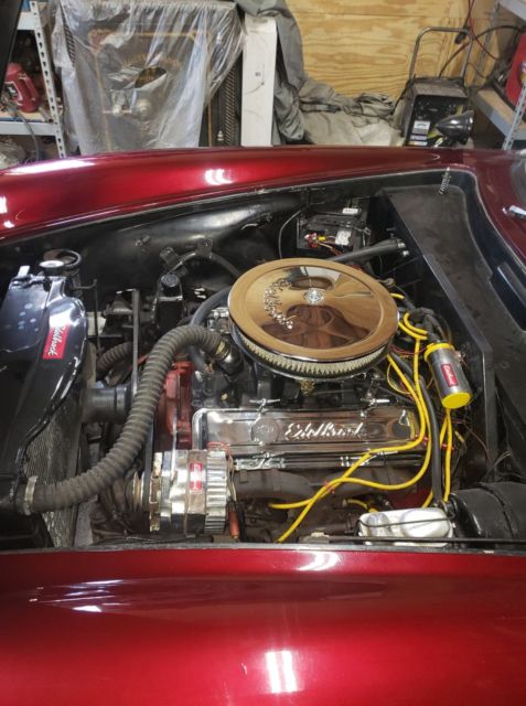 1955 Burgundy Mercedes-Benz Other Convertible