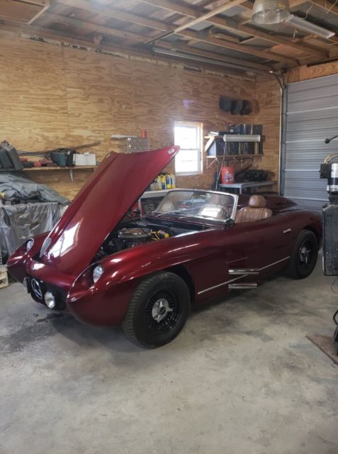 1955 Burgundy Mercedes-Benz Other Convertible