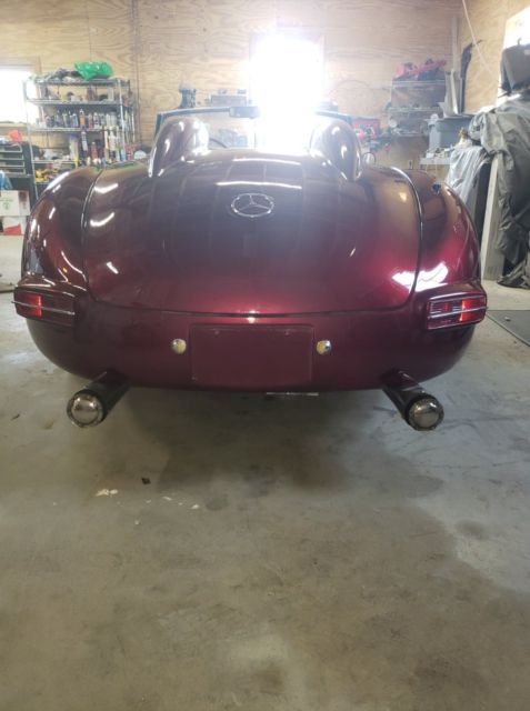 1955 Burgundy Mercedes-Benz Other Convertible
