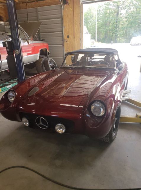 1955 Burgundy Mercedes-Benz Other Convertible