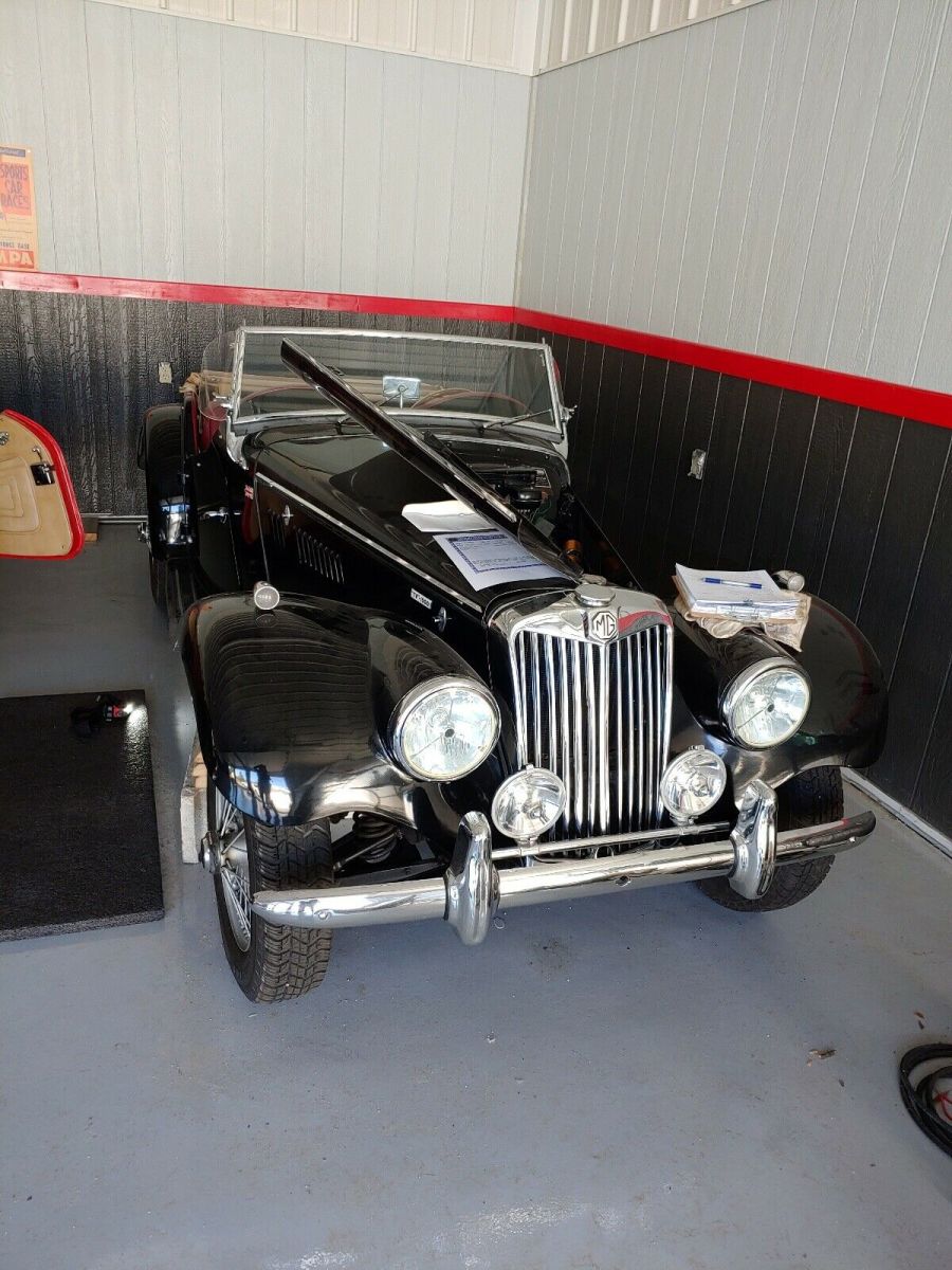 1955 Black MG TF