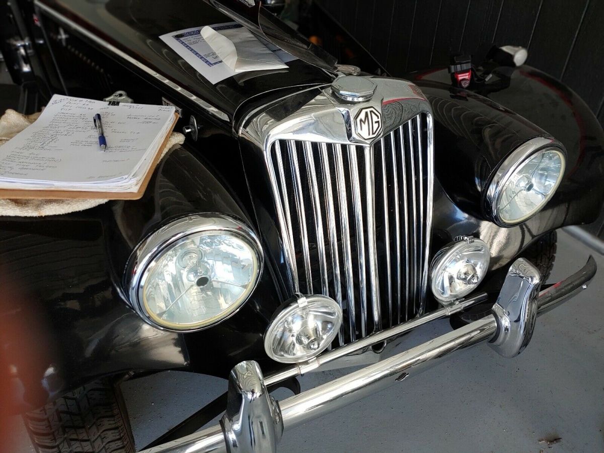 1955 Black MG TF
