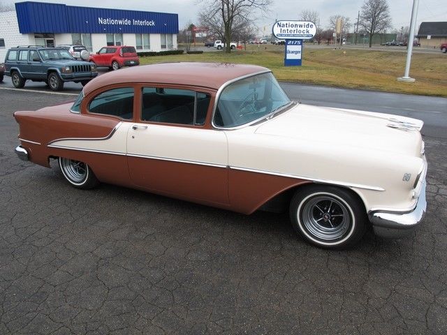 1955 TWO TONE BRONZE Oldsmobile Eighty-Eight 2 DOOR