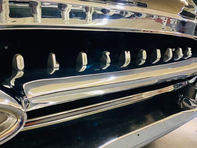 1955 Black Oldsmobile Eighty-Eight Coupe