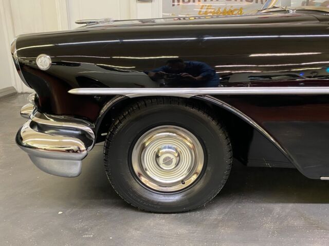 1955 Black Oldsmobile Eighty-Eight Coupe