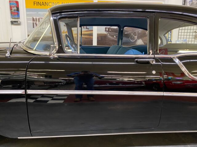 1955 Black Oldsmobile Eighty-Eight Coupe