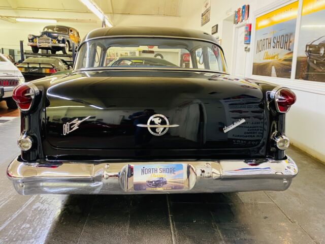 1955 Black Oldsmobile Eighty-Eight Coupe