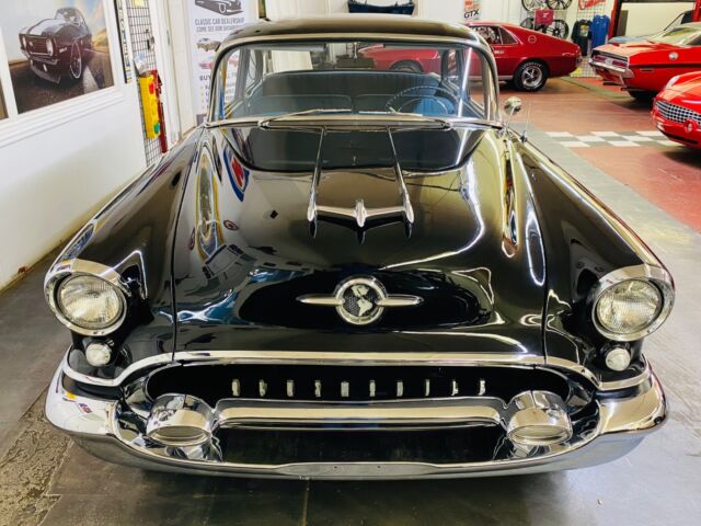 1955 Black Oldsmobile Eighty-Eight Coupe
