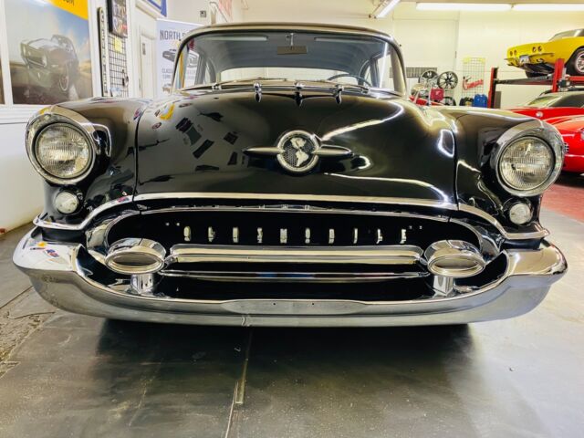 1955 Black Oldsmobile Eighty-Eight Coupe