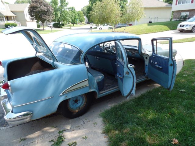 1955 Blue/White Oldsmobile Eighty-Eight