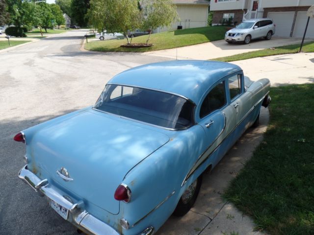 1955 Blue/White Oldsmobile Eighty-Eight