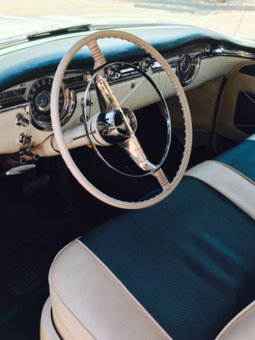 1955 Green Oldsmobile Ninety-Eight Sedan