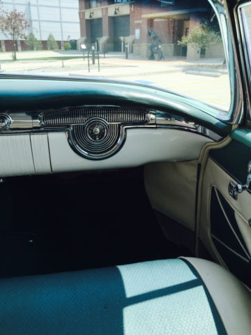 1955 Green Oldsmobile Ninety-Eight Sedan