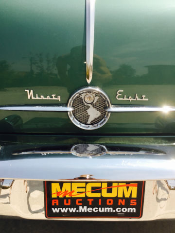 1955 Green Oldsmobile Ninety-Eight Sedan