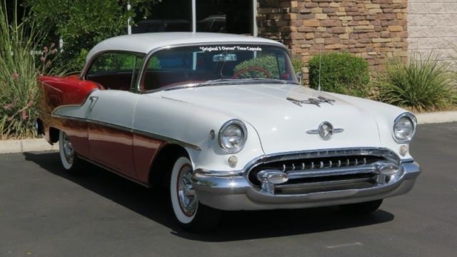 1955 White Oldsmobile Eighty-Eight N/A