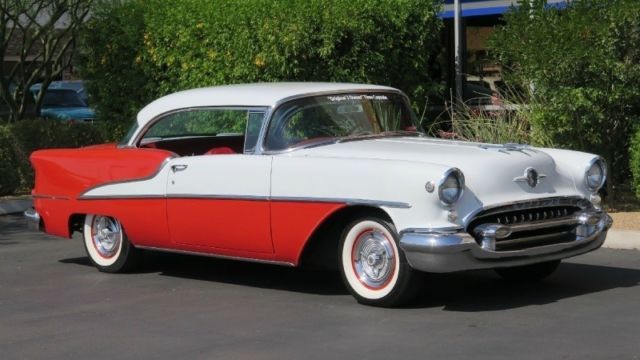 1955 White Oldsmobile Eighty-Eight N/A