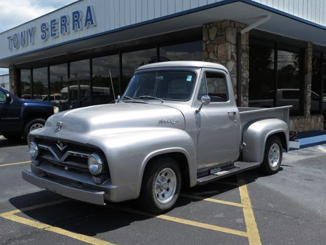 1955 Silver Ford F-150 Pickup truck