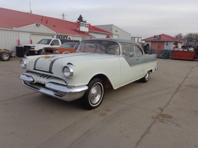 1955 GREY/WHITE Pontiac CHIEFTON