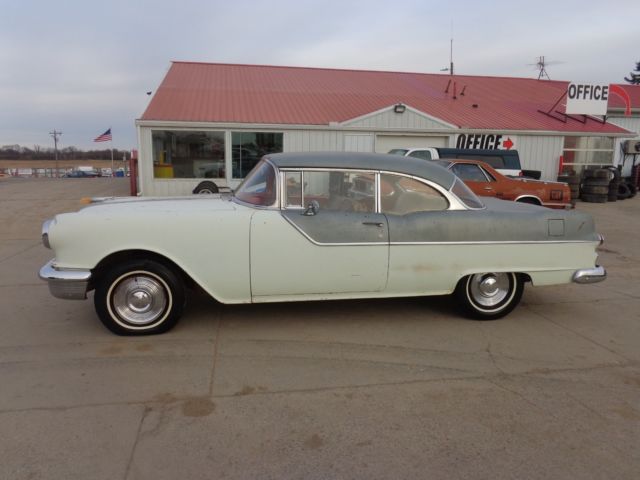 1955 GREY/WHITE Pontiac CHIEFTON