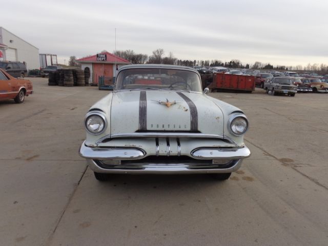 1955 GREY/WHITE Pontiac CHIEFTON