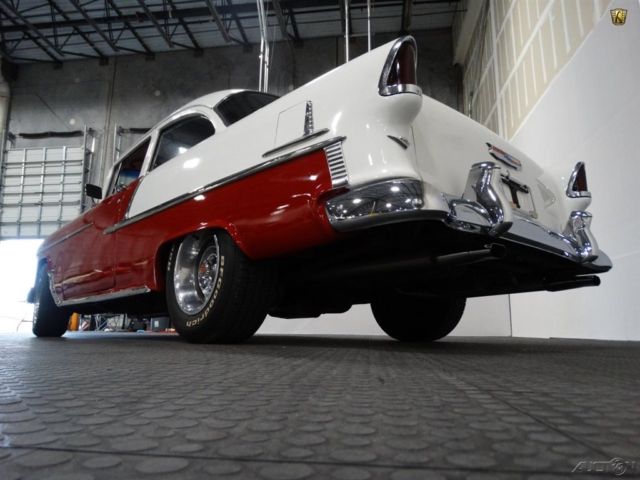 1955 White Chevrolet 210