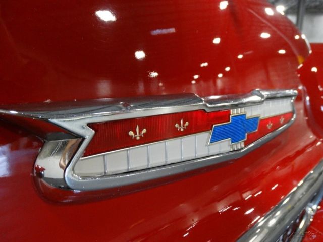 1955 White Chevrolet 210