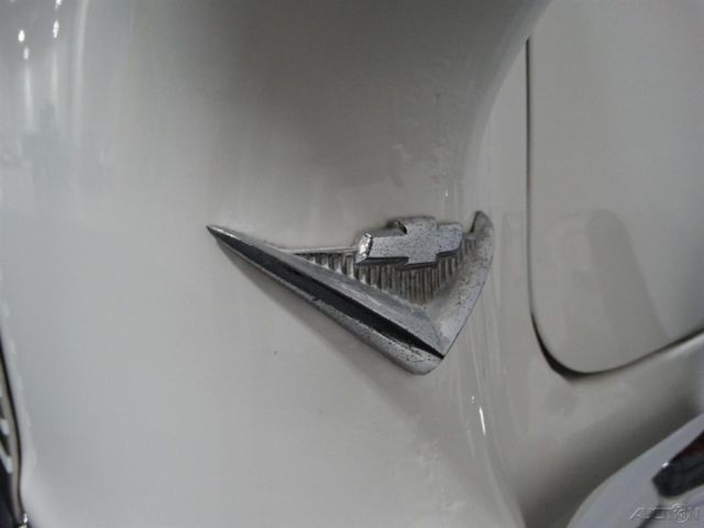 1955 White Chevrolet 210
