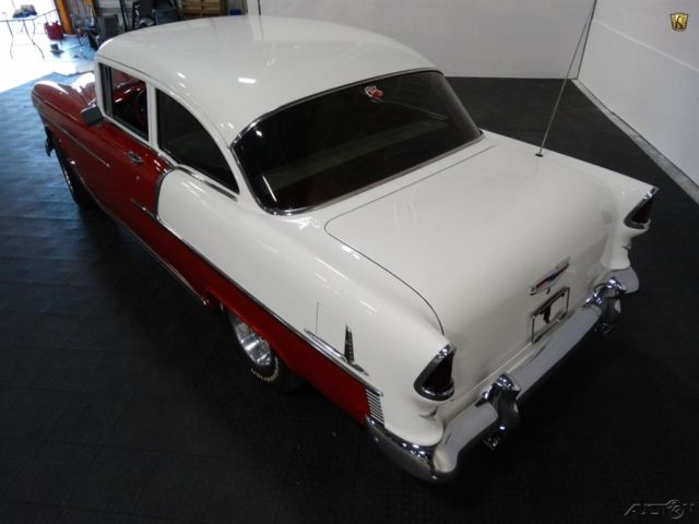 1955 White Chevrolet 210