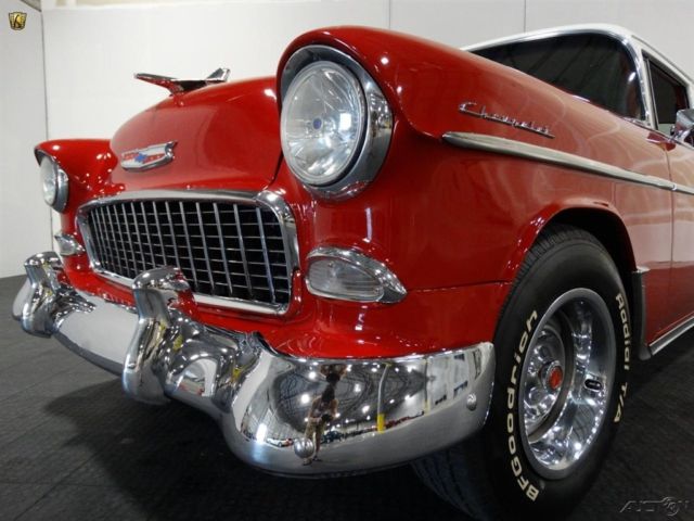 1955 White Chevrolet 210