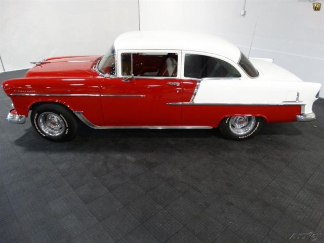 1955 White Chevrolet 210