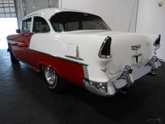 1955 White Chevrolet 210