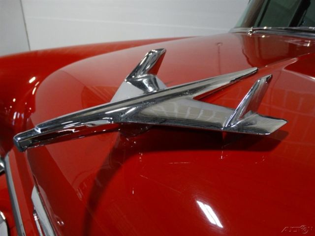 1955 White Chevrolet 210