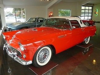 1955 Red Ford Thunderbird