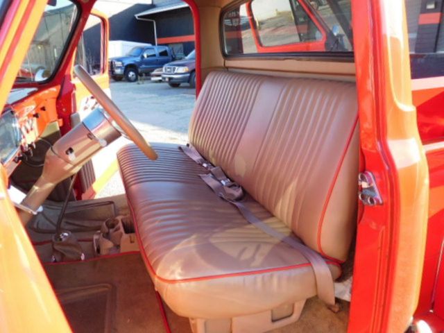 1955 Red Ford F-100 Pickup Truck