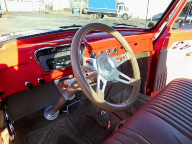 1955 Red Ford F-100 Pickup Truck