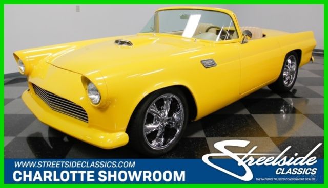 1955 Yellow Ford Thunderbird