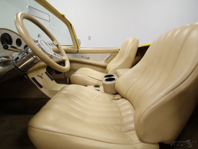 1955 Yellow Ford Thunderbird