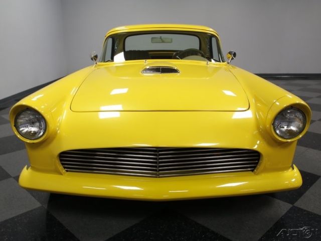 1955 Yellow Ford Thunderbird