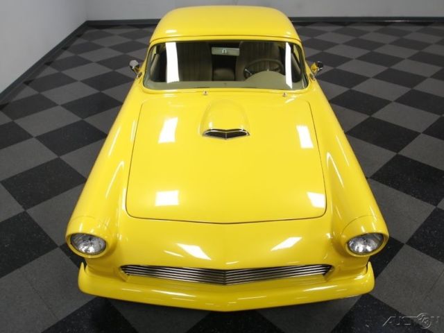 1955 Yellow Ford Thunderbird