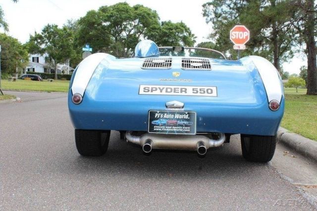1955 Blue Porsche 550 Spyder