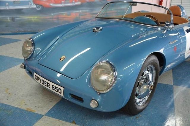 1955 Blue Porsche 550 Spyder