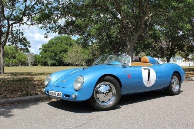 1955 Blue Porsche 550 Spyder